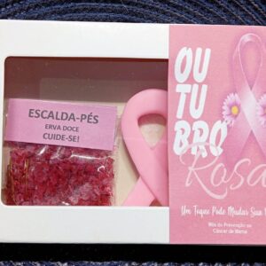 Outubro rosa, lembrancinha outubro rosa